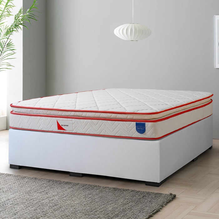 Red Support Medical Pillow Top Mattress