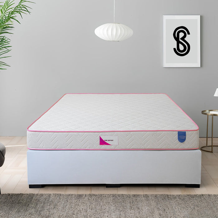 Pink Support Tight Top Medical Spring Mattress