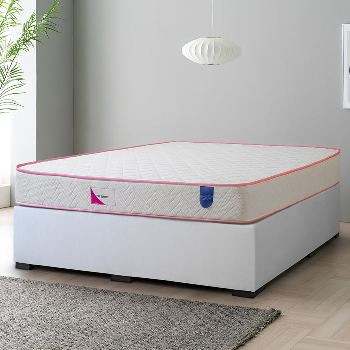 Pink Support Tight Top Medical Spring Mattress